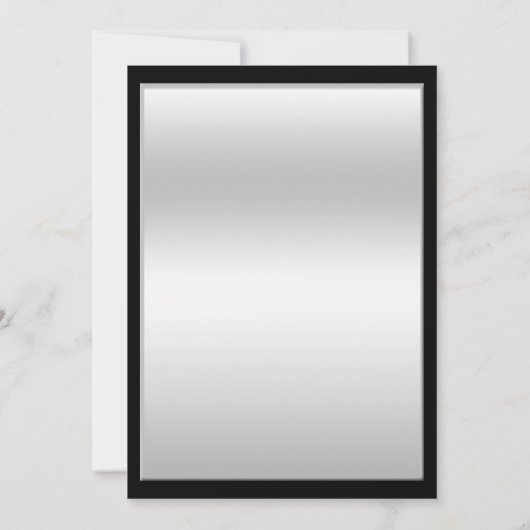 Invitation Notes musicales d'argent glitzy Anniversaire (Dos)