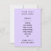 Invitation notre amour est primal : baiser les chimpanzés (Dos)