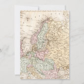 Invitation Notre aventure commence l'invitation (Dos)