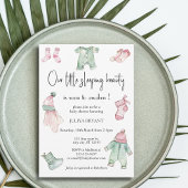Invitation Notre baby shower de beauté endormi