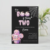 Invitation Notre Boo tourne deux Halloween 2e anniversaire (Debout devant)