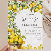 Invitation Notre Citron Principal Anniversaire