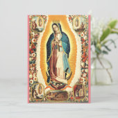 Invitation Notre-Dame de Guadalupe (Debout devant)