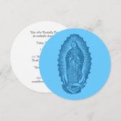 Invitation Notre-Dame de Guadalupe (Devant / Derrière)