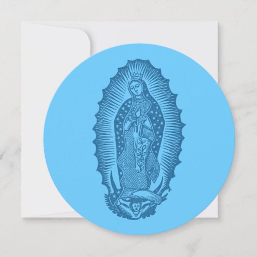 Invitation Notre-Dame de Guadalupe (Devant)