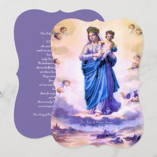 Invitation Notre-Dame du Prompt Secours avec Prière