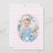 Invitation Notre Douce Poupée Préparée Grandmillennial Floral (Dos)