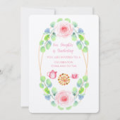 Invitation Notre Fille Diplôme L'Invitation Linen (Devant)