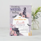 Invitation Notre fille spottaculaire Halloween Anniversaire (Debout devant)