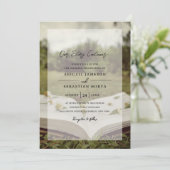 Invitation Notre histoire continue | Mariage photo Storybook (Debout devant)