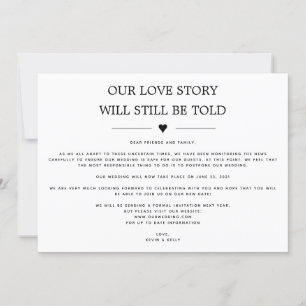 Invitation Notre histoire d'amour sera toujours racontée Chan