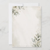 Invitation Notre Jour de Mariage (Dos)
