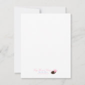 Invitation Notre lil ladybug, a un ... (Dos)