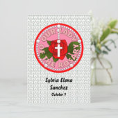 Invitation Notre Madame de l'invitation de chapelet (Debout devant)