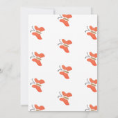 Invitation Notre mignonne est... fête anniversaire de enfant (Dos)