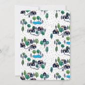 Invitation Notre nouveau cou de la partie de réchauffement de (Dos)