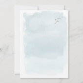 Invitation Notre nouveau cou du Cabine de pin de Bois se dépl (Dos)