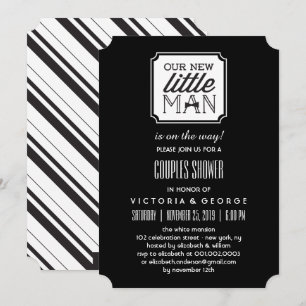 Invitation Notre Nouveau Petit Homme Est En Route Fête De Béb