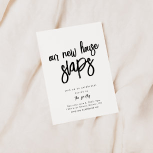 Invitation Notre nouvelle maison gifle