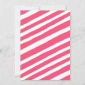 Invitation Notre petit amour 1er anniversaire (Dos)