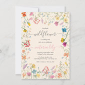 Invitation Notre petit anniversaire de jardin fleuri fleur sa (Devant)