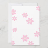 Invitation notre petit boite en tourne un (Dos)