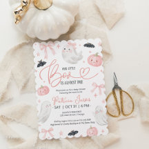 Notre petit Boo est presque arrivé Fille Baby Show