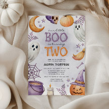 Notre petit Boo fête ses deux ans pour Halloween