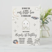 Invitation Notre petit BOO tourne UN ! Anniversaire d'Hallowe (Debout devant)