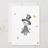 Invitation Notre Petit Boo Turner Deux Halloween 2e Anniversa (Dos)