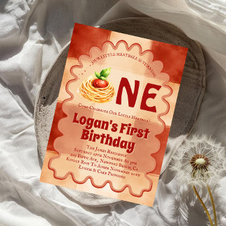 Invitation Notre Petit Boulet a un an 1er Anniversaire