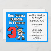 Invitation Notre Petit Brouillard Tourne Trois (Devant / Derrière)