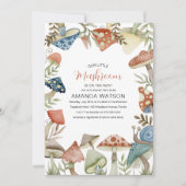 Invitation Notre petit champignon est en route ! Inv baby sho (Devant)