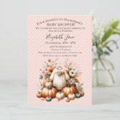 Invitation Notre Petit Citrouille (Debout devant)