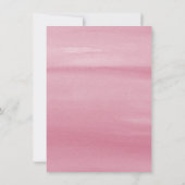 Invitation Notre Petit Citrouille Chute Floral Fille Baby sho (Dos)