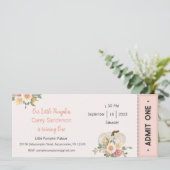 Invitation Notre petit Citrouille est une invitation, 1er ann (Debout devant)