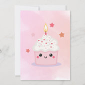 Invitation Notre petit Citrouille | Fille Halloween 1er anniv (Dos)