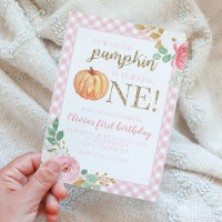 Notre petit citrouille or et floral pour le premie
