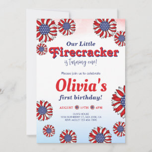 Invitation Notre petit fêtard 1er anniversaire