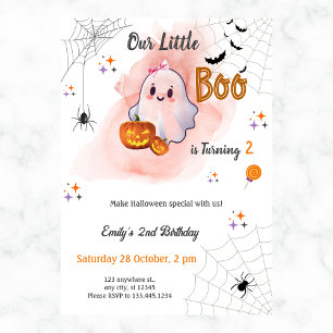 Invitation Notre petit garçon fête son anniversaire