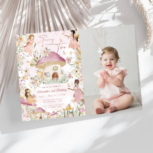 Invitation Notre Petit Jardin Floral Fairy 2e Anniversaire I