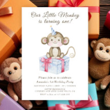 Notre petit singe premier anniversaire