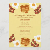 Invitation Notre petit thème de brunch pour petit déjeuner au (Devant)