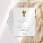 Invitation Notre Petit Tournesol - Anniversaire Rustique d'Au