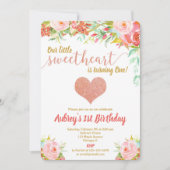 Invitation Notre petite amie Valentines Jour anniversaire fil (Devant)