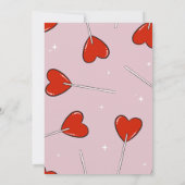 Invitation Notre petite amoureuse tourne un (Dos)