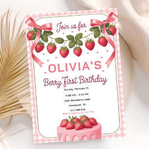 Invitation Notre petite baie fête son premier anniversaire
