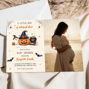 Invitation Notre petite Boo Halloween Baby Shower Photo