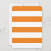 Invitation Notre Petite Citrouille 1ère fête d'anniversaire (Dos)