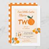 Invitation Notre petite croûte est à deux jours (Devant / Derrière)